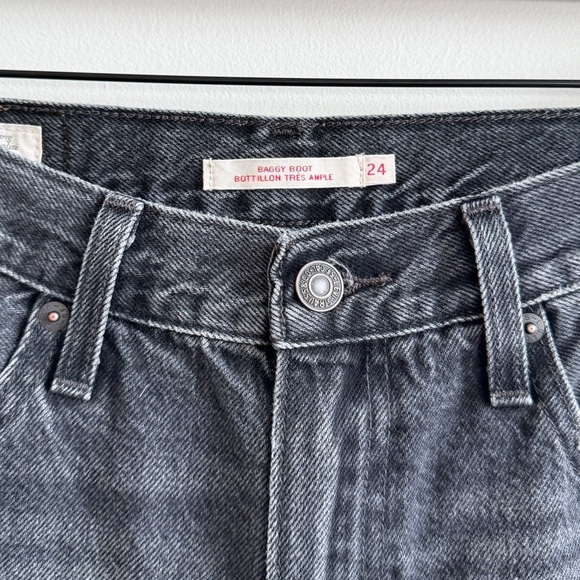 LEVI’S • Baggy Bootcut in Boot Barn Black - Picture 4 of 11